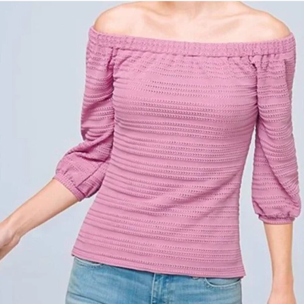 White House Black Market Off the Shoulder Top
